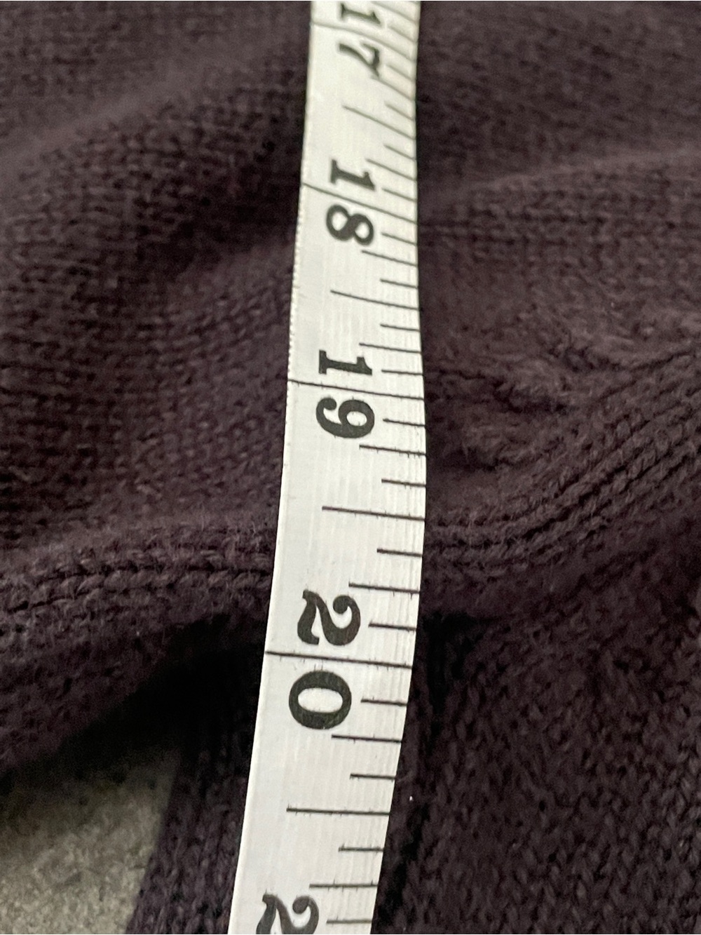 Y2K Washed Black Lambswool Blend Striped Crewneck Large Preppy Grunge Retro - Picture 8 of 10
